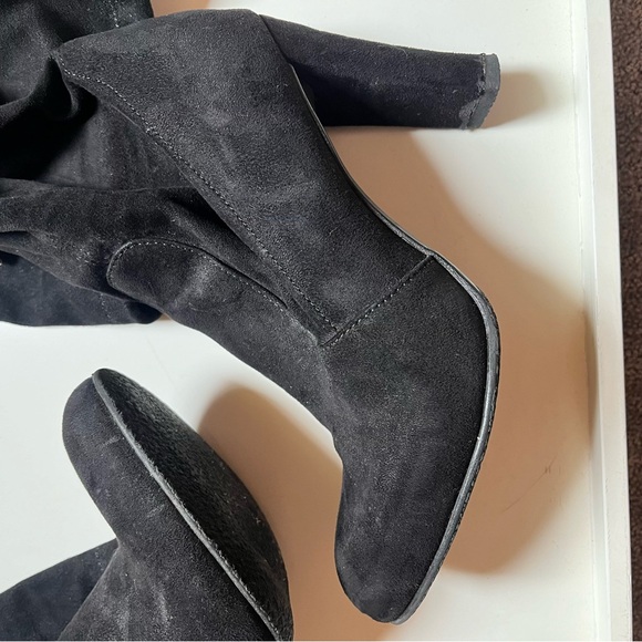 Sam Edelman Kent Boots Black Suede - Picture 8 of 9